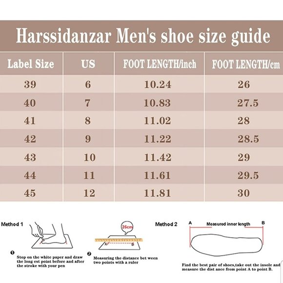 Harssidanzar Men's Genuine Leather Sandals -Khaki - Picture 7 of 7